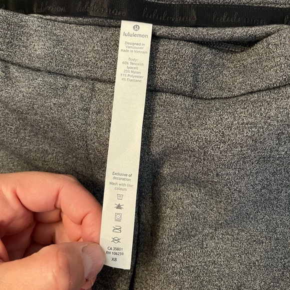 Lululemon On the Move Pant Ponte 28” Size 6 - Picture 2 of 6